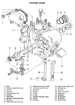 Honda cr250 power valve setup #6